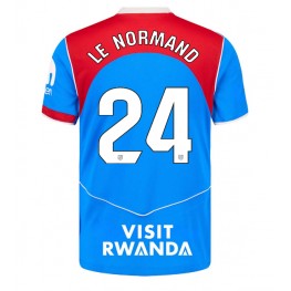 Atletico Madrid Robin Le Normand #24 Derde tenue 2025-26 Korte Mouw